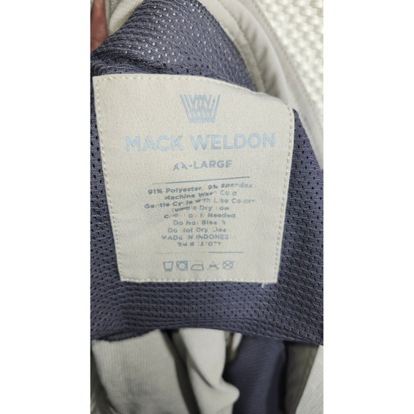 Mack Weldon Mens XL Beige Maverick Tech Pants Jogger‎ Drawstring Lightweight - Picture 3 of 9